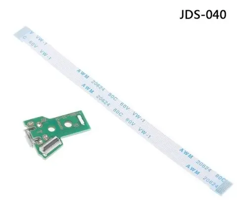 Pin De Carga Jds-040 Para Ps4 Usb Puerto De Carga Cable Flex — imagen 2 de 2