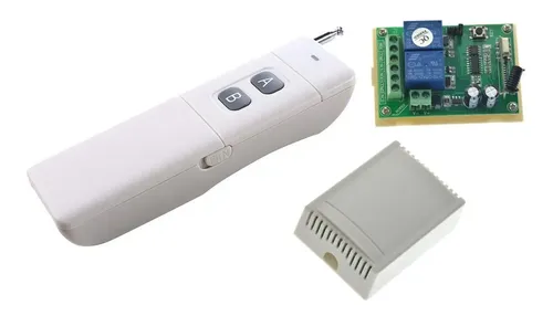 Kit Receptor Y Control 2 Canales Largo Alcance Hasta 3km