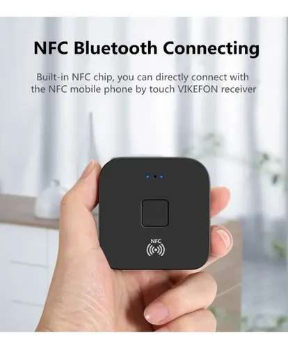 Nfc Bluetooth 5,0 Receptor 3,5mm Aux Rca Jack Hi Audio — imagen 9 de 10