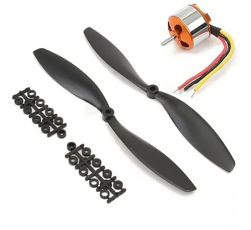 A2212 1000kv Motor + 30a Brushless Esc + Kits De Helice — imagen 4 de 6