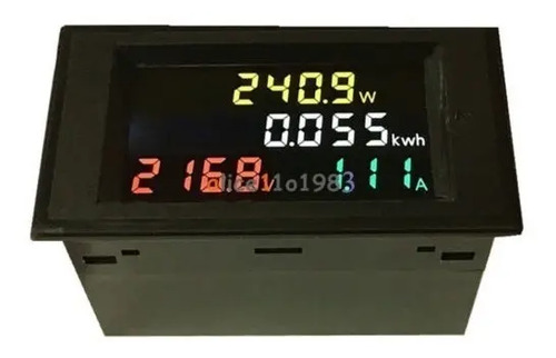 Medidor De Consumo Electrico 220 Corriente Potencia Kwa Watt — imagen 4 de 5