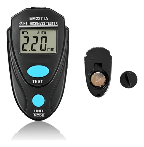 Medidor De Espesor De Pintura Auto Automotriz Mini Digital