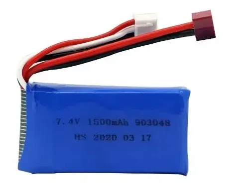 Bateria 7,4v 1500mah Rc Wltoys A959-b/a969-b/a979-b/k929-b