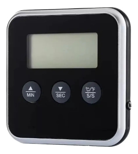Termometro Digital Chef Lcd Medidor Temperatura Sonda Cocina