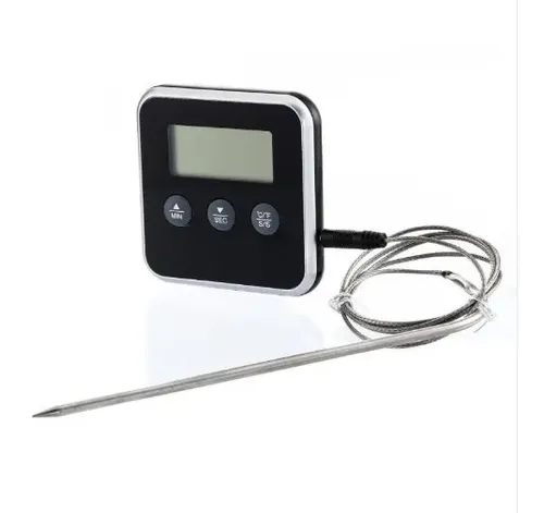 Termometro Digital Chef Lcd Medidor Temperatura Sonda Cocina — imagen 2 de 8