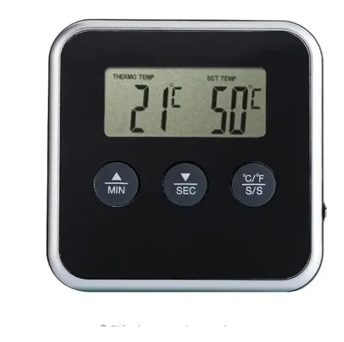 Termometro Digital Chef Lcd Medidor Temperatura Sonda Cocina — imagen 7 de 8