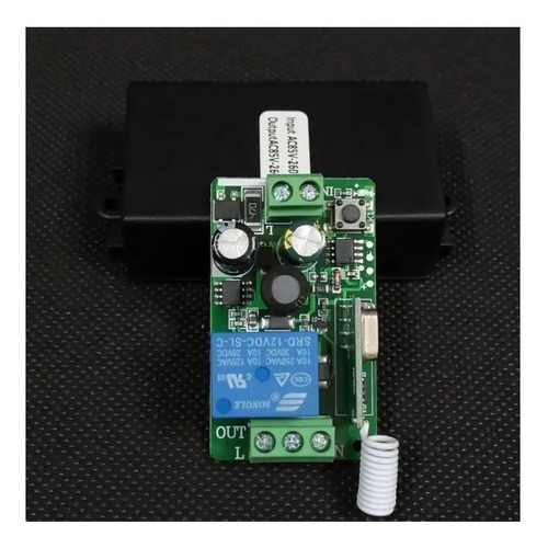 Llave Interruptor Inalambrico Luz Escalera 433mhz Boton — imagen 4 de 4