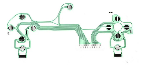 Repuesto Conductor Circuito Flexible Joystick Ps4 Playstatio — imagen 5 de 10