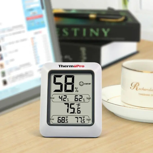 Termometro Digital Temperatura Ambiental Humedad A Pila — imagen 5 de 5
