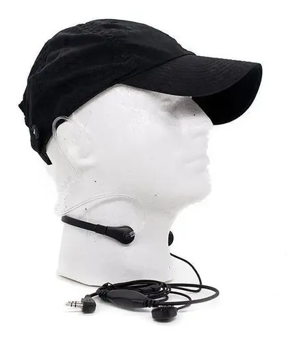 Auriculares Con Microfono Ptt Fbi Baofeng Uv5r Oreja — imagen 2 de 3