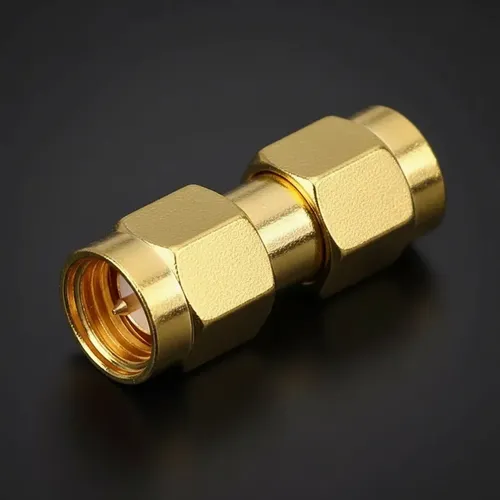 Conector Adaptador Sma M A Sma M Macho Sdr Radioaficionado — imagen 2 de 4