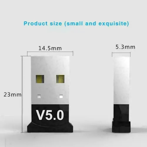 Usb Bluetooth V5.0 Para Playstation Pc Ps4 One Laptop E4q9 — imagen 2 de 7